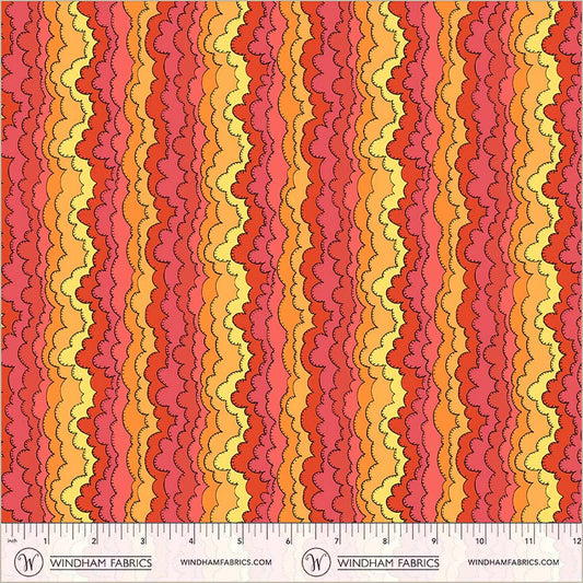 Aurora Sunset quilting fabric, part of the Sunshine fabric collection by Sally Kelly (SKU: 54977D-7)