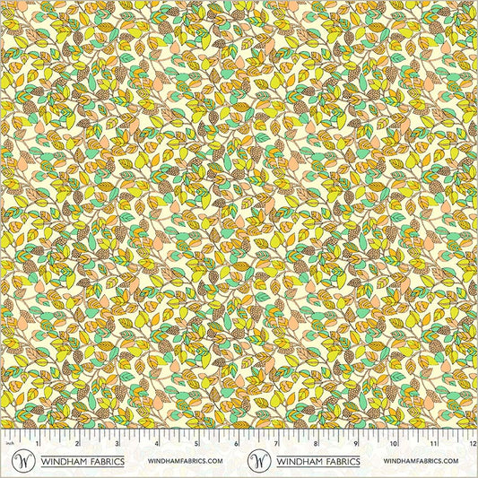 Hebe Cream quilting fabric, part of the Sunshine fabric collection by Sally Kelly (SKU: 54981D-2)