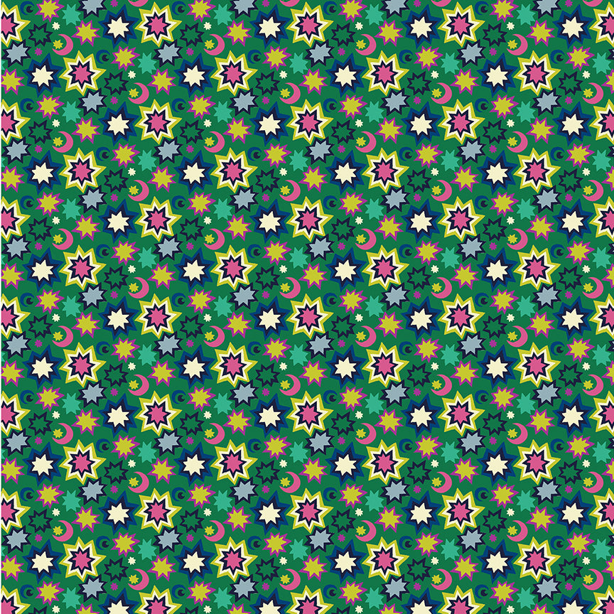 Cosmos - Stardust in Martian - Sally Kelly - 55152D-5 - Half Yard (Preorder)
