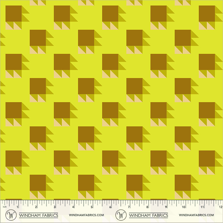 Bear Paw in Bronze Plus quilting fabric, part of the Annabel's Blenders fabric collection by Annabel Wrigley (SKU: 55380-4)