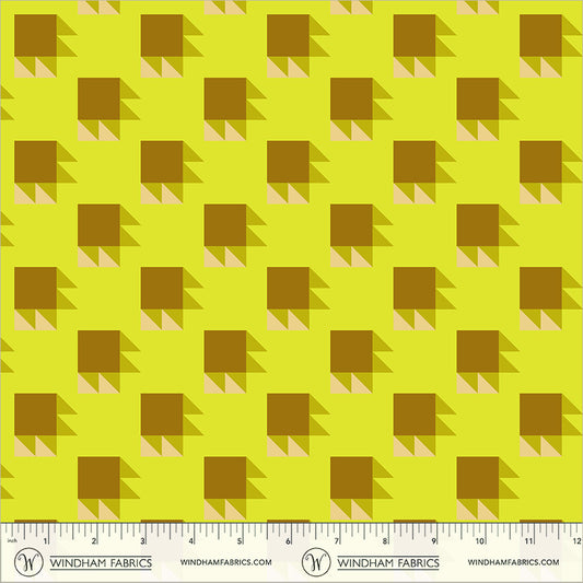 Bear Paw in Bronze Plus quilting fabric, part of the Annabel's Blenders fabric collection by Annabel Wrigley (SKU: 55380-4)