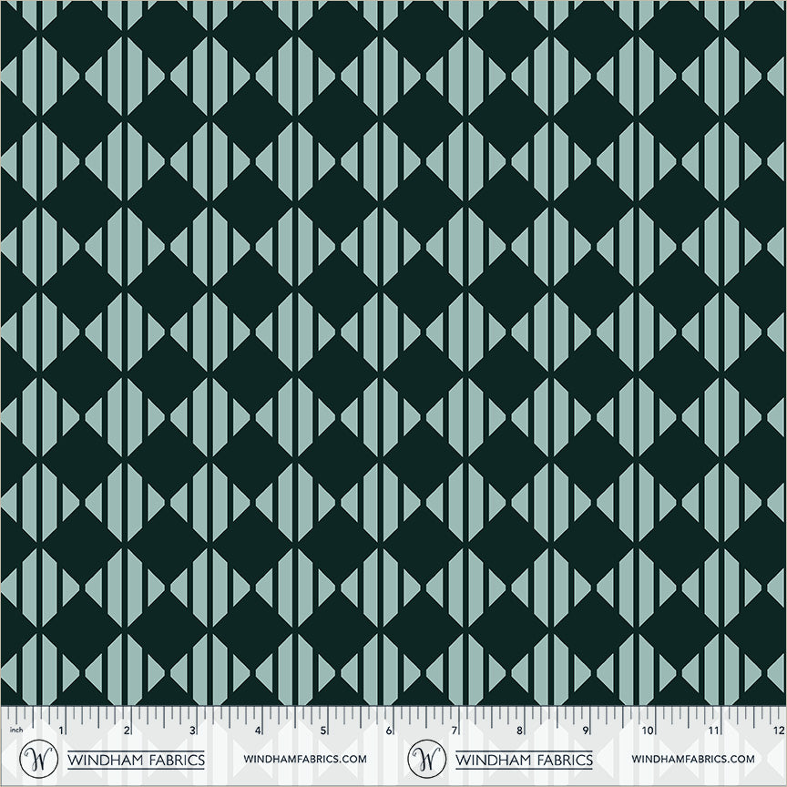 Checker in Mint Ash quilting fabric, part of the Annabel's Blenders fabric collection by Annabel Wrigley (SKU: 55382-12)