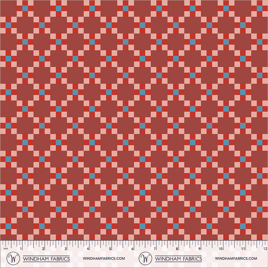 Picnic in Adobe quilting fabric, part of the Annabel's Blenders fabric collection by Annabel Wrigley (SKU: 55383-14)