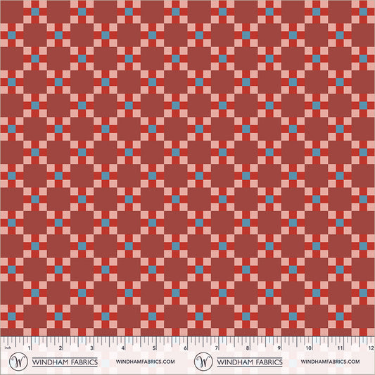 Picnic in Adobe quilting fabric, part of the Annabel's Blenders fabric collection by Annabel Wrigley (SKU: 55383-14)