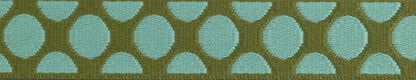 Down to Earth - Dot WEBBING in Mint to Be - 1" width - by Tula Pink - One Yard (Preorder)