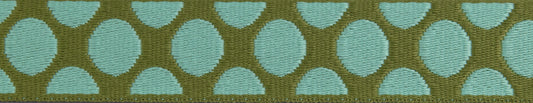 Down to Earth - Dot WEBBING in Mint to Be - 1" width - by Tula Pink - One Yard (Preorder)
