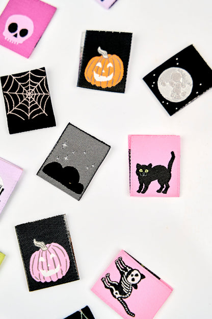 Spooky Night - Woven Label Pack