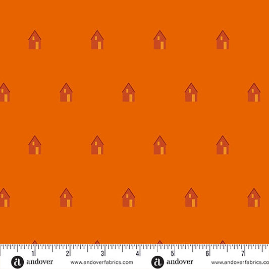 Cabin Campfire quilting fabric, part of the Sun Print 2026 fabric collection by Alison Glass (SKU: A-10047-O)