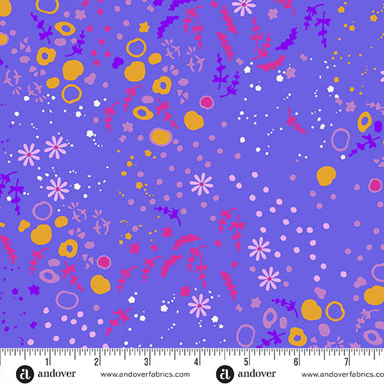 Equanimity Tanzanite quilting fabric, part of the Sun Print 2026 fabric collection by Alison Glass (SKU: A-10048-B)