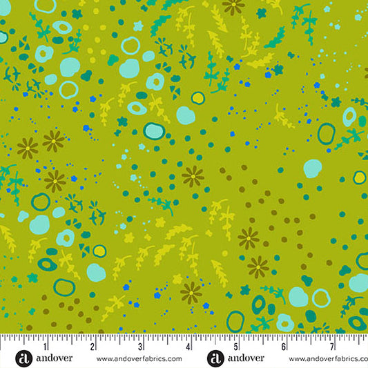 Equanimity Toad quilting fabric, part of the Sun Print 2026 fabric collection by Alison Glass (SKU: A-10048-G)