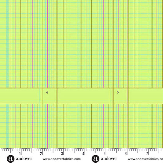 Ledger Pistachio quilting fabric, part of the Sun Print 2026 fabric collection by Alison Glass (SKU: A-10049-G)