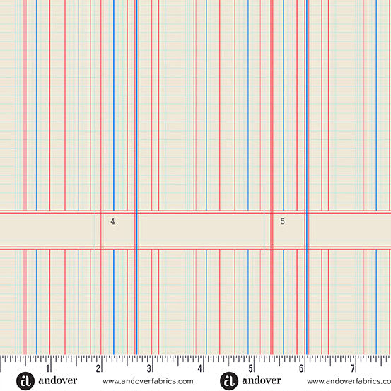 Ledger Paper quilting fabric, part of the Sun Print 2026 fabric collection by Alison Glass (SKU: A-10049-L)