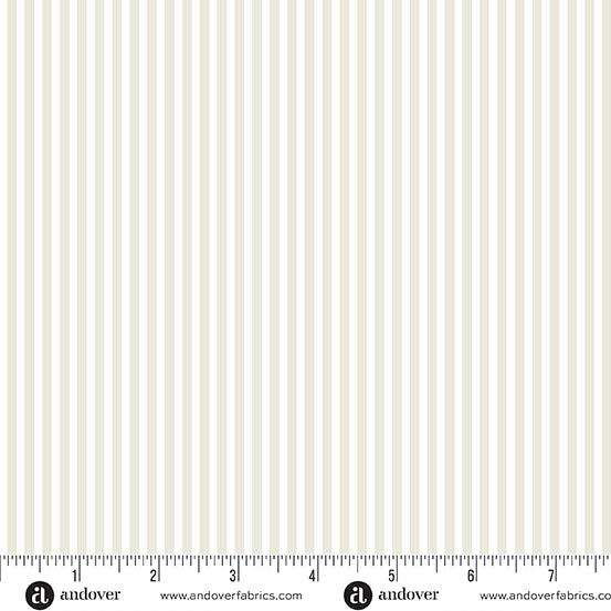 Simply Stripe Linen quilting fabric, part of the Simply Stripe fabric collection by Andover Fabrics (SKU: A-10238-L)