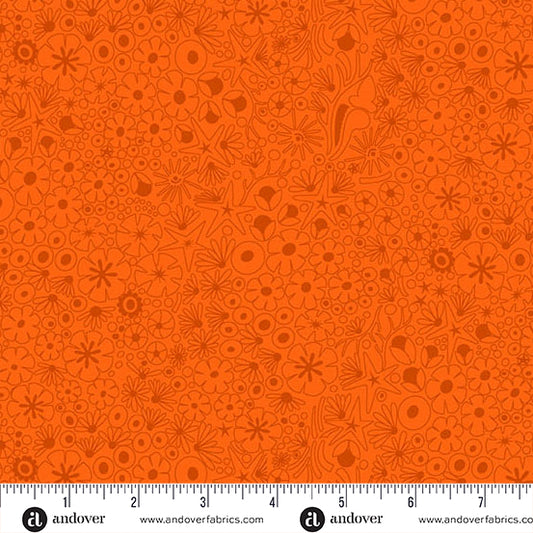 Shallows Tiger quilting fabric, part of the Color Camp fabric collection by Alison Glass (SKU: A-10422-O)