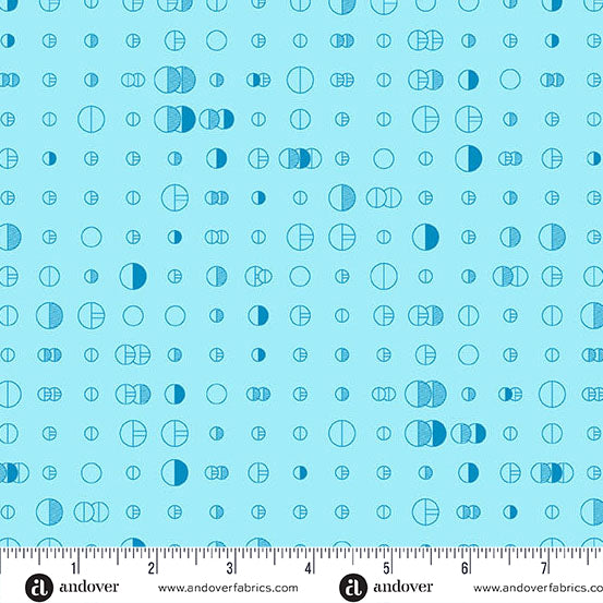 Scout Light Pool quilting fabric, part of the Color Camp fabric collection by Alison Glass (SKU: A-10423-B)