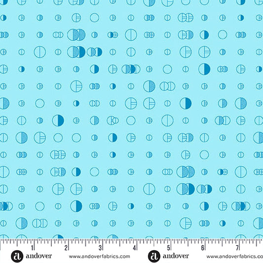 Scout Light Pool quilting fabric, part of the Color Camp fabric collection by Alison Glass (SKU: A-10423-B)