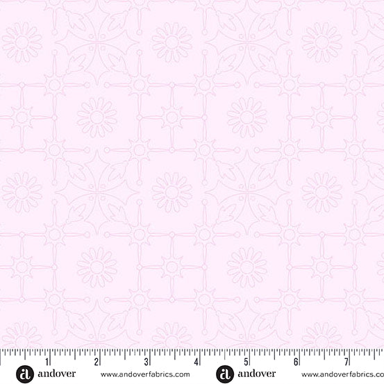 Leatherwork Lightest Cabbage quilting fabric, part of the Color Camp fabric collection by Alison Glass (SKU: A-10429-LE)