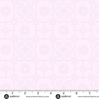 Leatherwork Lightest Cabbage quilting fabric, part of the Color Camp fabric collection by Alison Glass (SKU: A-10429-LE)