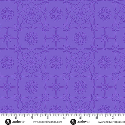 Leatherwork Galaxy quilting fabric, part of the Color Camp fabric collection by Alison Glass (SKU: A-10429-P)
