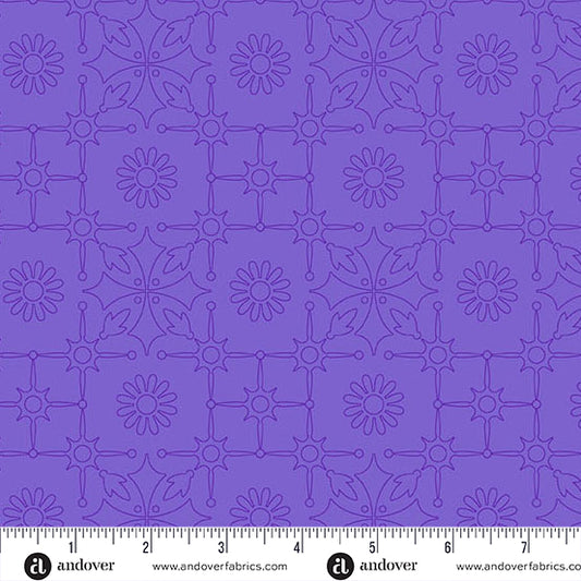 Leatherwork Galaxy quilting fabric, part of the Color Camp fabric collection by Alison Glass (SKU: A-10429-P)