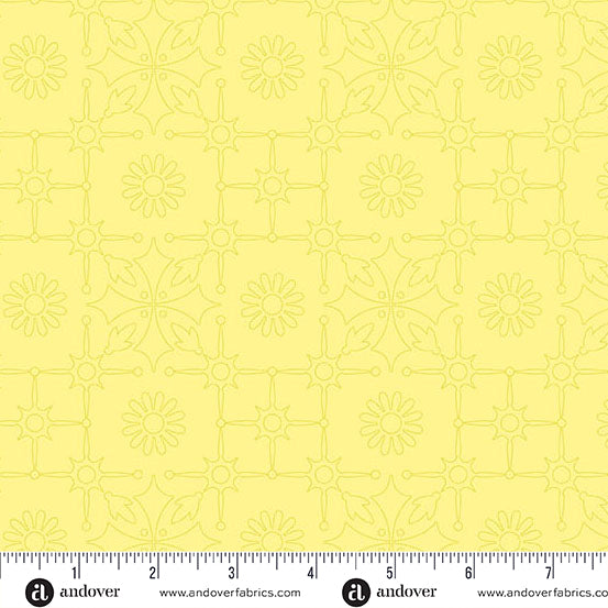 Leatherwork Lighter Lichen quilting fabric, part of the Color Camp fabric collection by Alison Glass (SKU: A-10429-Y)