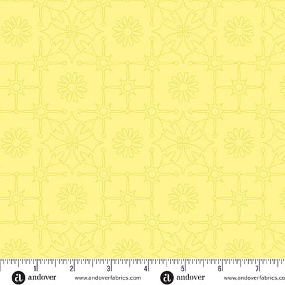 Leatherwork Lighter Lichen quilting fabric, part of the Color Camp fabric collection by Alison Glass (SKU: A-10429-Y)