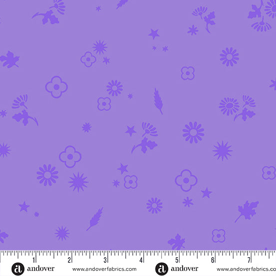 PREORDER - Postmark - Margin in Lilac - Alison Glass - A-1129-P - Half Yard