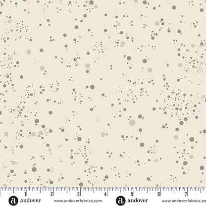Cotton quilting fabric pattern called 'Champagne'. Part of the 'Fizz' fabric collection. Designed by Giucy Giuce for fabric company Andover. SKU: A-1344-N. 44-45 inch width.