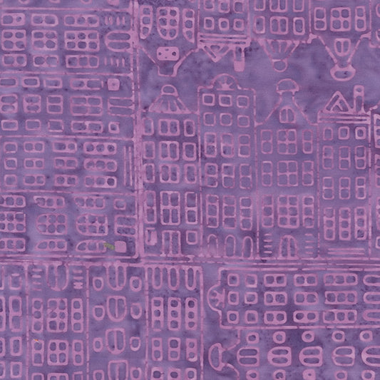 Dutch Days - Amsterdam in Dutch Iris - Shayla Wolf - 748Q-1 - Half Yard (Preorder)