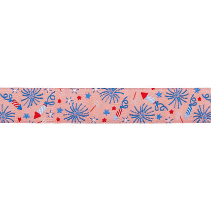250th Birthday - Sparklers - 7/8" width - by Renaissance Ribbons - One Yard