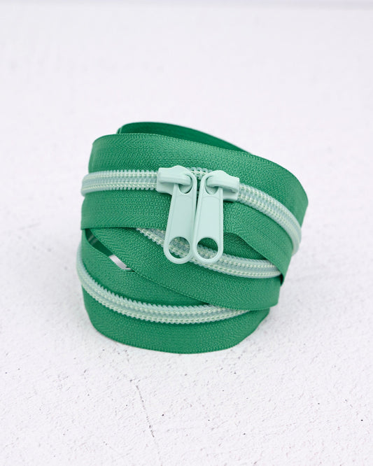 Ocean Wave - Handbag Zipper - Renaissance Ribbons