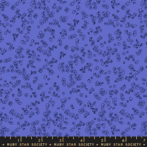 Grit in Lapis quilting fabric, part of the Memento fabric collection by Ruby Star Society (SKU: RS8004 16)