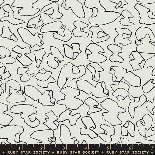Walnuts in Cotton quilting fabric, part of the Memento fabric collection by Ruby Star Society (SKU: RS8005 12)