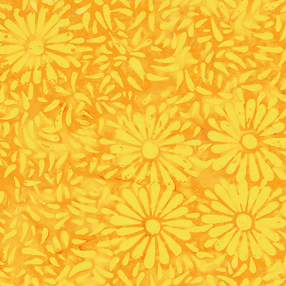 Daisy Petals - Daisy Petals in Tangerine Dream - Jacqueline De Jonge - 8129Q-2 - Half Yard (Preorder)