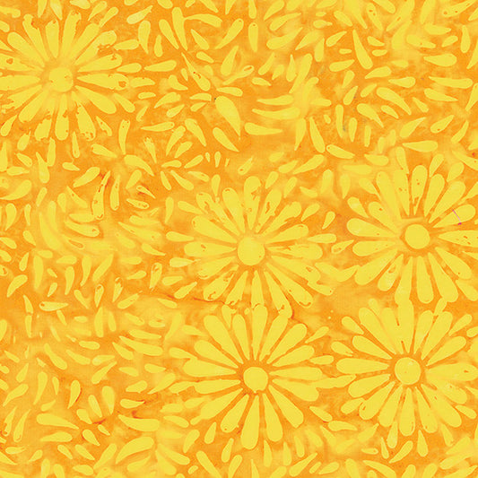 Daisy Petals - Daisy Petals in Tangerine Dream - Jacqueline De Jonge - 8129Q-2 - Half Yard (Preorder)