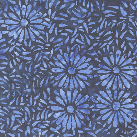 Daisy Petals - Daisy Petals in Night Swim - Jacqueline De Jonge - 8129Q-24 - Half Yard (Preorder)
