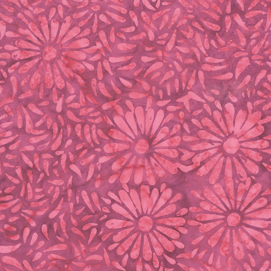 Daisy Petals - Daisy Petals in Beautiful Berry - Jacqueline De Jonge - 8129Q-7 - Half Yard (Preorder)