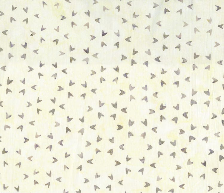 A closeup shot of the quilting fabric pattern called Stars, designed by Scott Flanagan, in the cream colorway. The SKU is 83551-14.