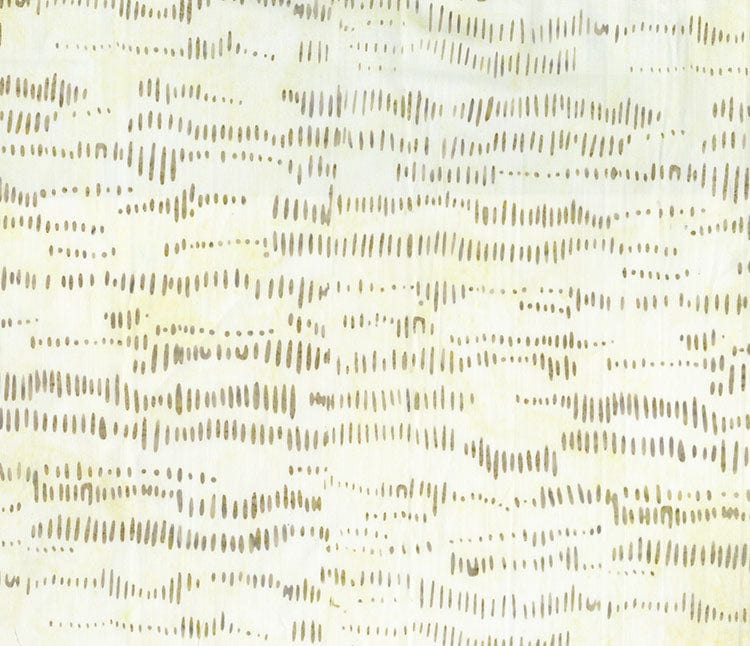 A closeup shot of the quilting fabric pattern called Stripes, designed by Scott Flanagan, in the cream colorway. The SKU is 83553-14.