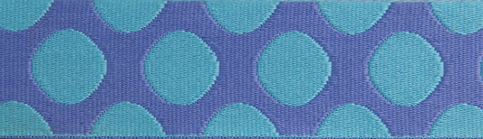 Down to Earth - Dot WEBBING in Blurple - 1-1/2" width - by Tula Pink - One Yard (Preorder)