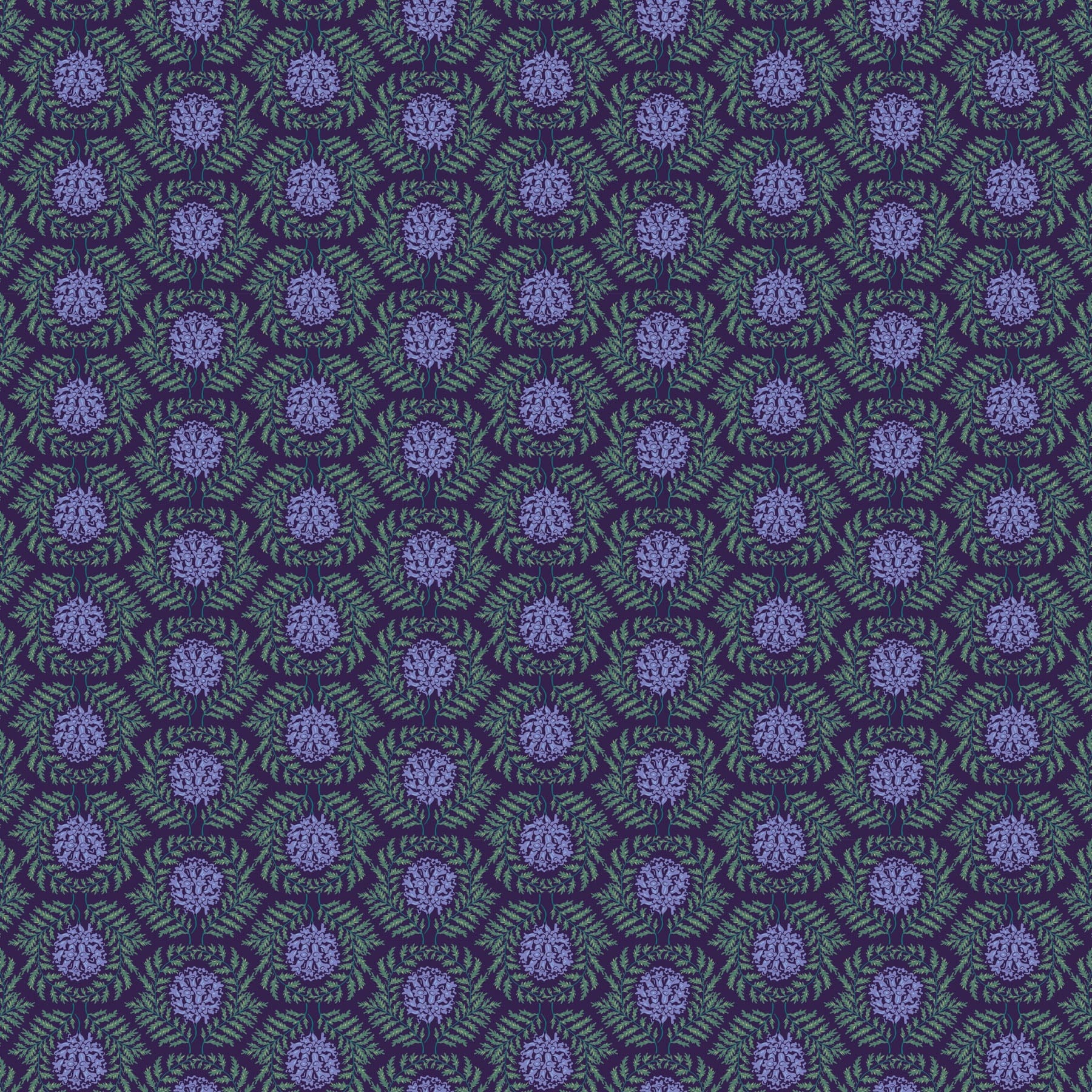 Wandering Eye - Mini Jacaranda in Cool - Kathy Doughty - 91068-49