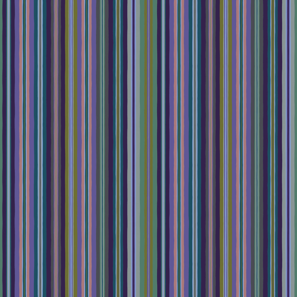 Wandering Eye - Stripe in Cool - Kathy Doughty - 91069-49 