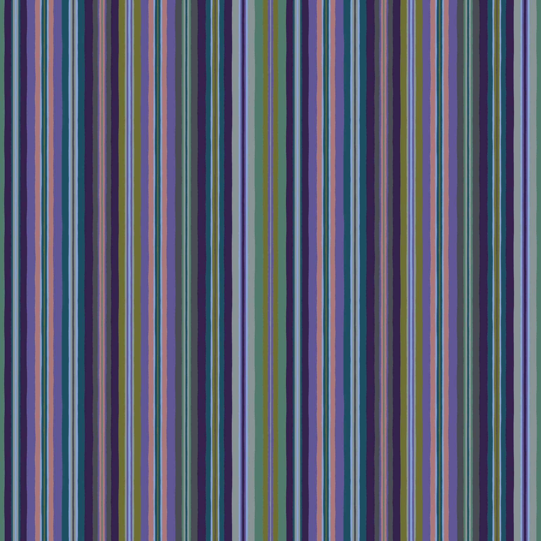 Wandering Eye - Stripe in Cool - Kathy Doughty - 91069-49 