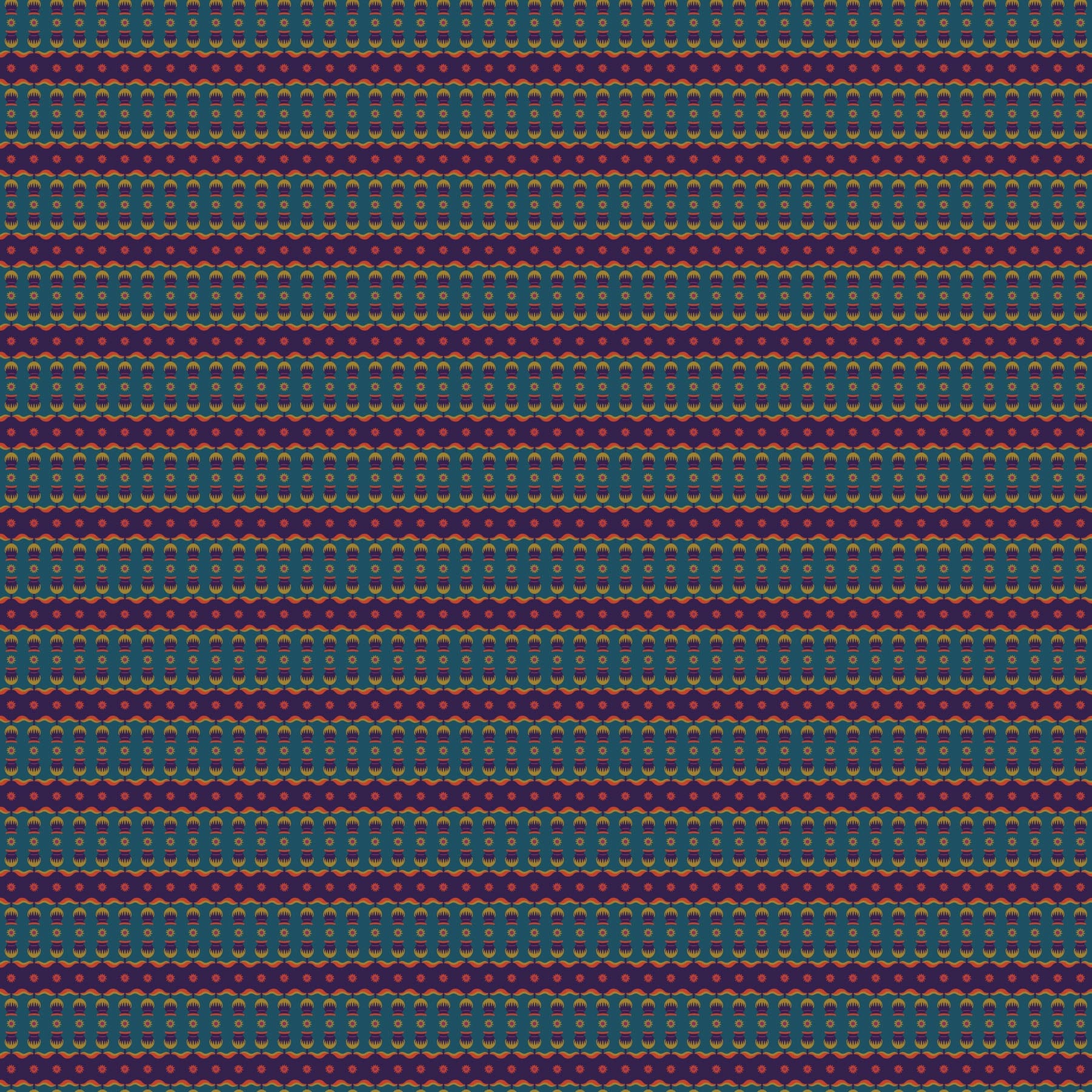 Wandering Eye - Gumnut in Cool - Kathy Doughty - 91072-68