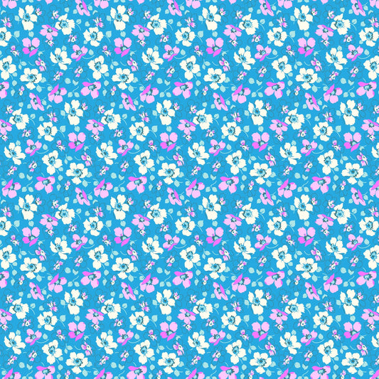 Full Bloom - Grace in Blue - Heather Bailey - 91088-42 - Half Yard