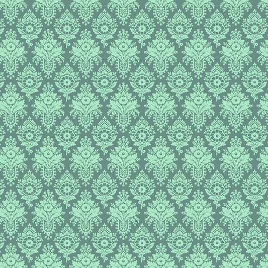 Full Bloom - Lulu in Verdigris - Heather Bailey - 91089-62 - Half Yard