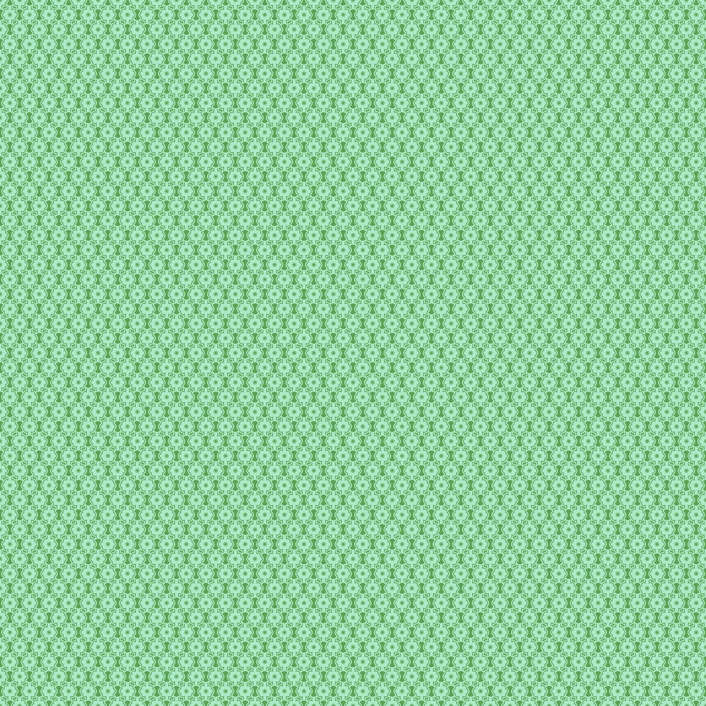 Full Bloom - Posy in Mint - Heather Bailey - 91091-62 - Half Yard