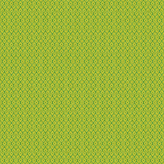 Full Bloom - Posy in Chartreuse - Heather Bailey - 91091-70 - Half Yard