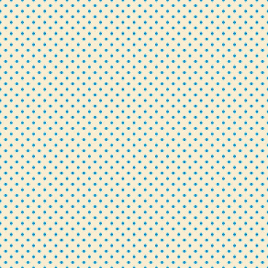Full Bloom - Dot in Blue - Heather Bailey - 91092-40 - Half Yard