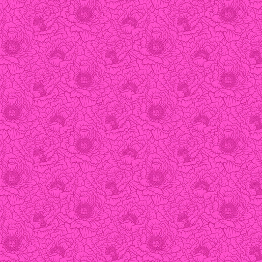 Full Bloom - Peony in Violet - Heather Bailey - 91093-28 - Half Yard